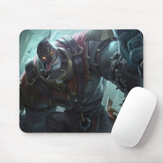 Madman Gaming Mousepad | Power Lifter Themed Art (Com mouse)