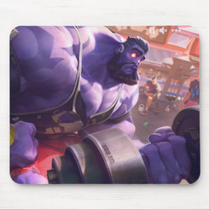 Madman Gaming Mousepad   Power Lifter Themed Art