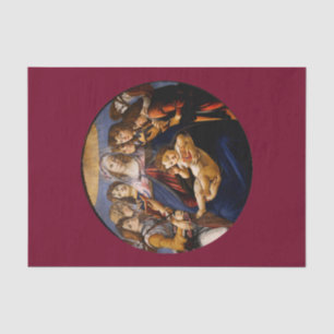 Madona do Papel Tecido Pomegranato