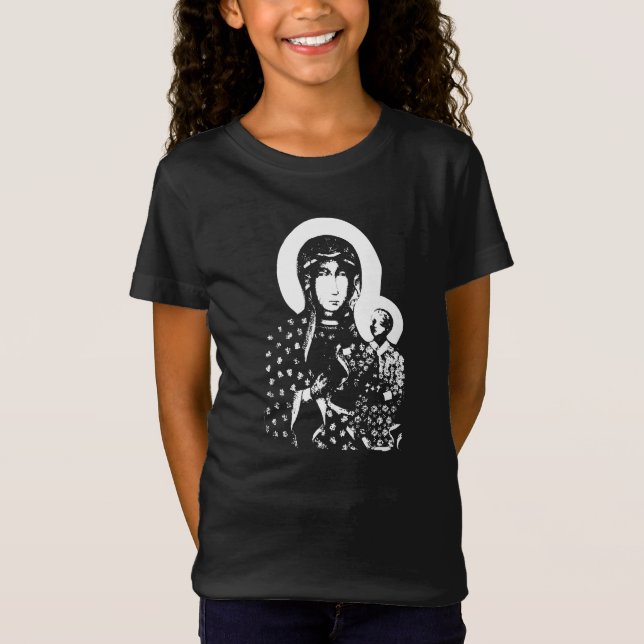 Madona Negra de Czestochowa T-Shirt (Frente)