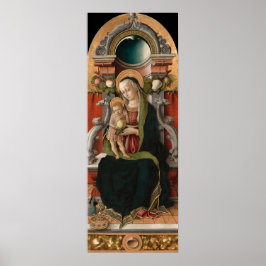 Madonna & Child - Carlo Crivelli Fine Art Poster
