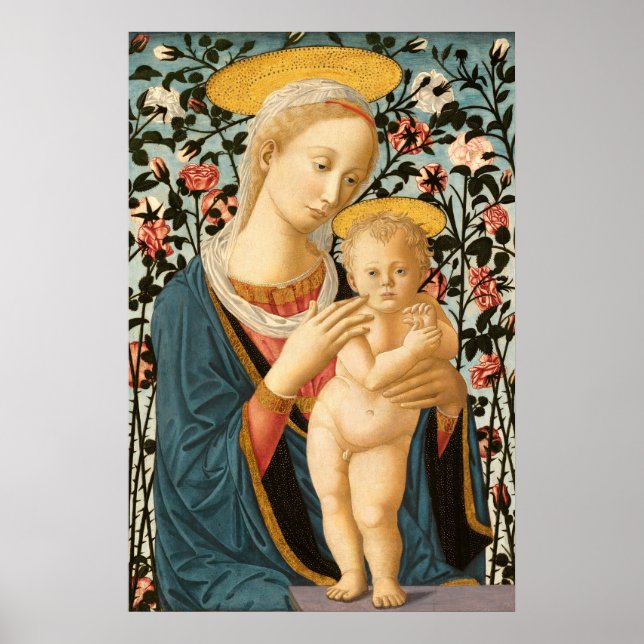 Madonna & Child - Filippino Lippi Poster de Belas  (Frente)