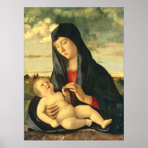 Madonna & Child - Giovanni Bellini - Poster de Bel