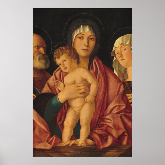 Madonna & Child - Giovanni Bellini - Poster de Bel (Frente)