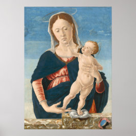 Madonna Child Marco Zoppo, Poster de Belas Artes I