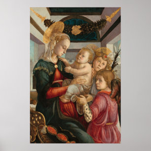Madonna & Child, Sandro Botticelli Poster de Belas