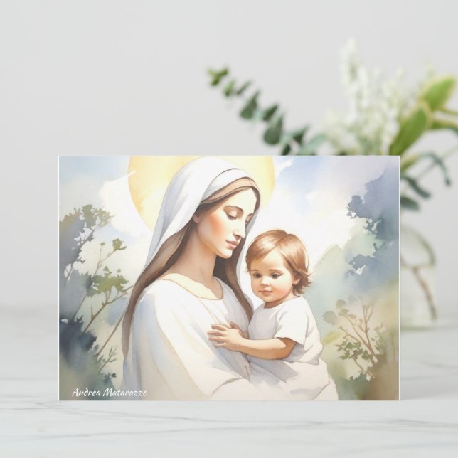 Madonna com Child Jesus (Em pé/Frente)