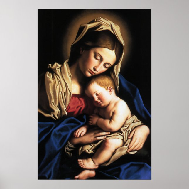 Madonna e Child poster (Frente)