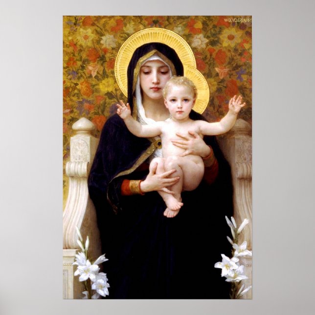 Madonna e Child poster (Frente)