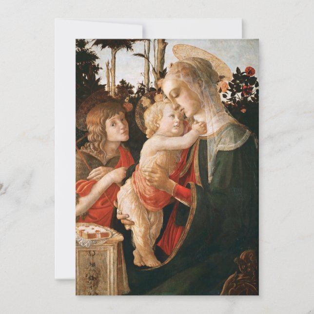 Madonna e Criança | Botticelli (Frente)