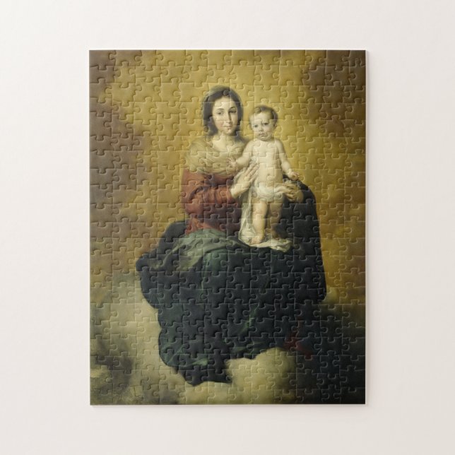 Madonna e Criança, Quebra-cabeça do Christian Art  (Vertical)