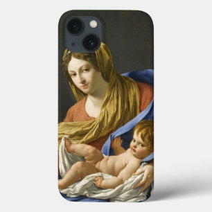 Madonna Francesa e Criança do Século XVII