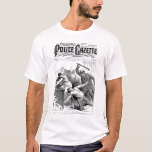 Madrasta do t-shirt da gazeta da polícia