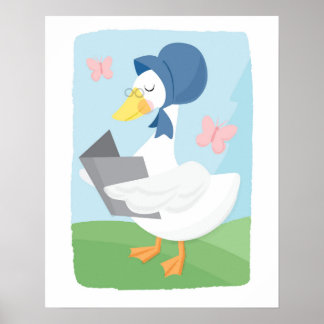 Madre Goose Poster