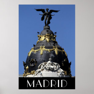Madrid Metropolis Gran Via Poster