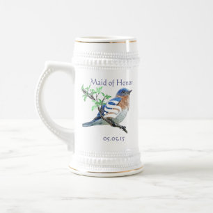 Madrinha de casamento Caneca de cerveja Vintage Bl