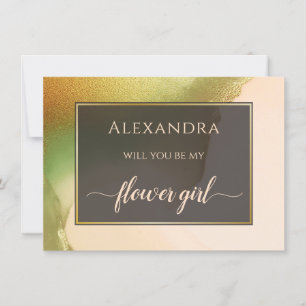 Madrinha de casamento Incrível com Abstrato de Fa