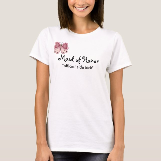 Madrinha de casamento T-Shirt (Frente)