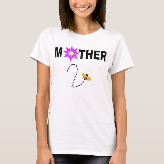 Mãe a ser t-shirt (Frente)
