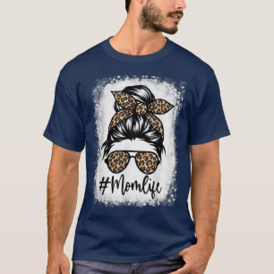Mãe A Vida Sangrou Camisa Mãe A Vida Leopardo Mens