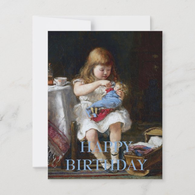 Mãe ansiosa com boneca (Frente)