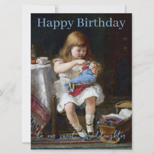 Mãe ansiosa Parabéns neta