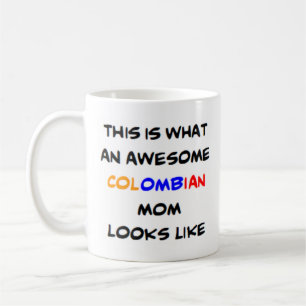 mãe colombiana, caneca demais