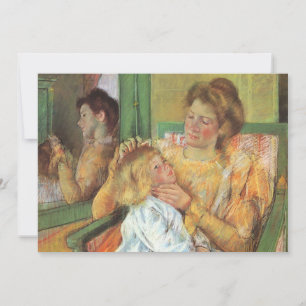 Mãe Comendo Cabelo da Criança   Mary Cassatt