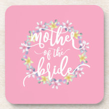 Mãe da Caligrafia do Casamento Bride | PORTA COPOS