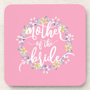 Mãe da Caligrafia do Casamento Bride   PORTA COPOS