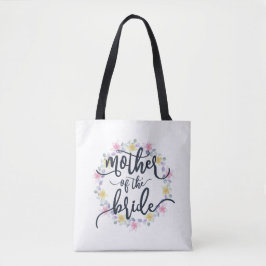 Mãe da Caligrafia do Casamento Bride| Saco de Tote