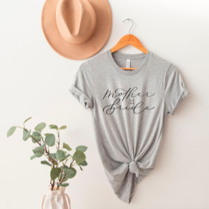 Mãe da Camisa da Festa Bridal do Esboço Bride