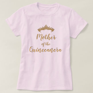 Mãe da Camisa Quinceanera Tiara