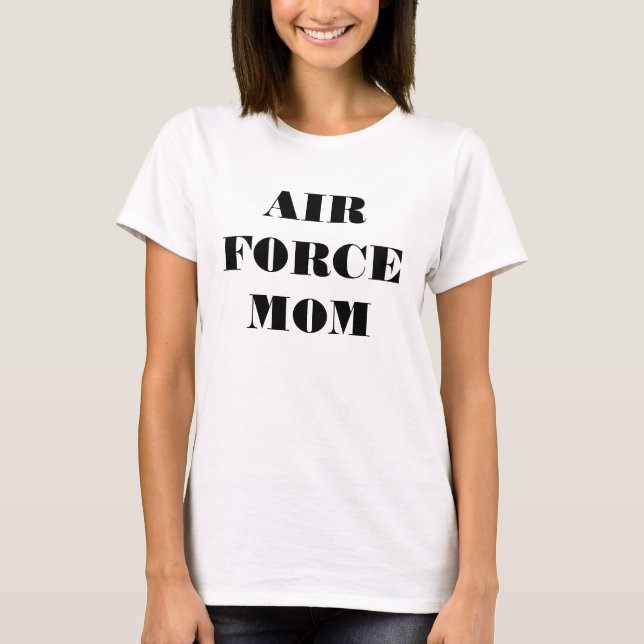 Mãe da Força Aérea de T-Shirt (Frente)