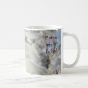 Mãe da Noiva! Caneca de café Magnólia Branca