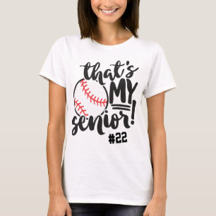 Mãe de Beisebol Esse é o Número da Camisa do Meu V