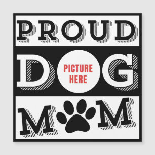 Mãe de Cachorro Orgulhosa Personalizada Amante de