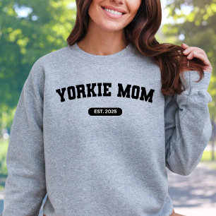 Mãe de Cachorro YORKIE MOM, Suéter de Nascimento P