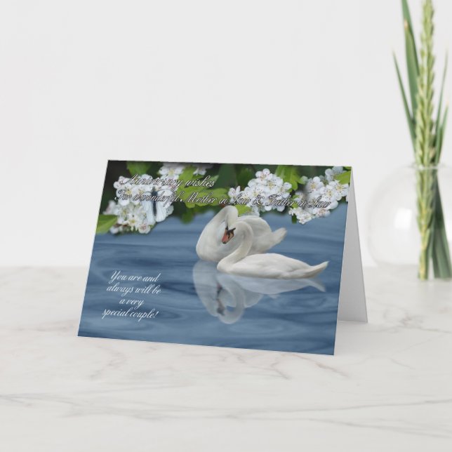 Mãe de Direito e Pai no Cartão de Aniversário de D (Frente)