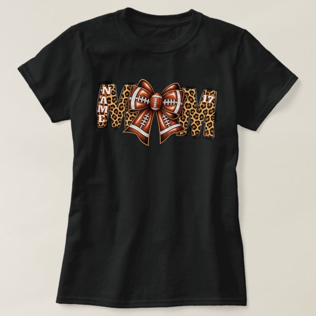 Mãe de Futebol com Nome e Número da Camisa da Cria (Frente do Design)