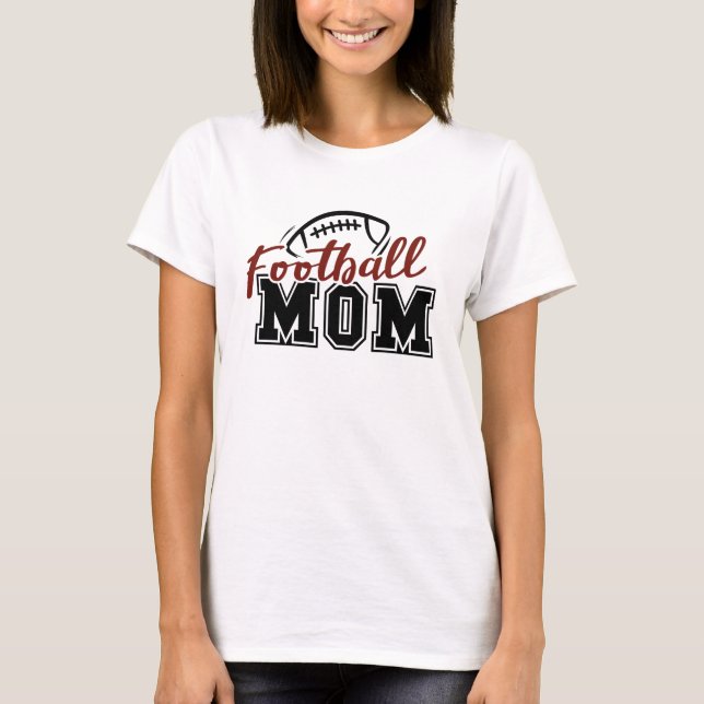 Mãe de Futebol. Esportes. Camiseta (Frente)