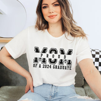 Mãe de Graduação Orgulhosa Mãe de uma Camisa de Fo