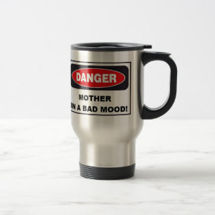 MÃE dia de as mães EM Caneca de viagem RUIM - Pr