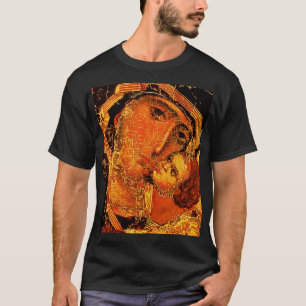 Mãe do amor Mary e criança de Jesus - t-shirt