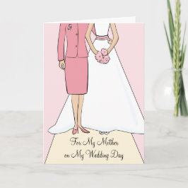 Mãe do Cartões de agradecimentos Bride