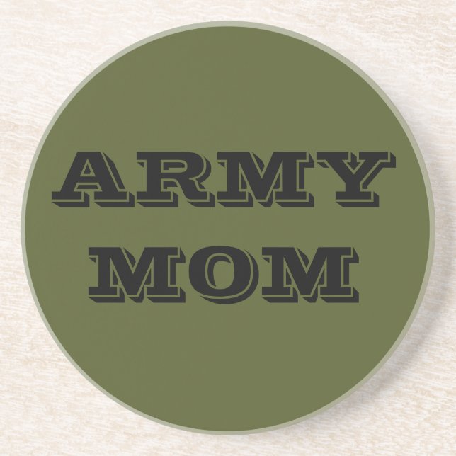 Mãe do Exército porta copos (Frente)