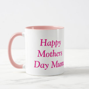 Mãe do feliz dia das mães, caneca de café