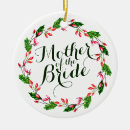 Mãe do ornamento elegante do casamento | da noiva