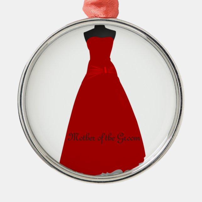 Mãe do Vestido de Casamento do Ornamento do Cavalo (Frente)