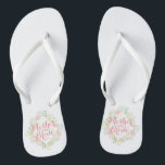 Mãe dos Chinelos de Casamento da Noiva Floral<br><div class="desc">Para mais personalização,  clique no botão "Personalizar" e use a ferramenta design para modificar este modelo. Se as opções estiverem disponíveis,  você pode alterar o texto e a imagem simplesmente clicando em "Editar/Remover Texto ou Imagem Aqui" e adicionar o seu próprio texto. Projetado por Freepik.</div>